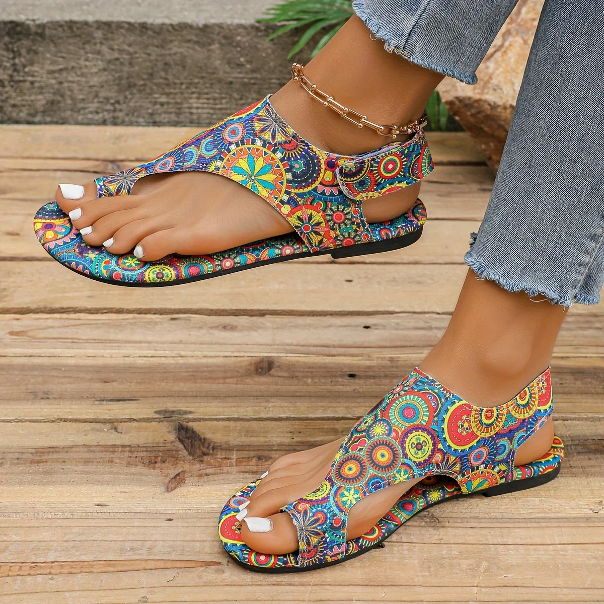 Rosa™ - Vintage Bohemian Sandalen - Image 2