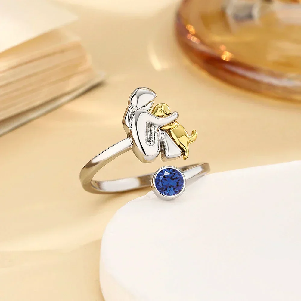 Rose™ - Ring mit Hundemotiv - Image 5