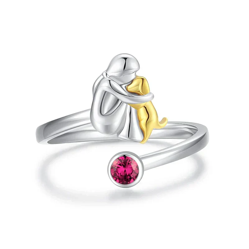 Rose™ - Ring mit Hundemotiv - Image 6