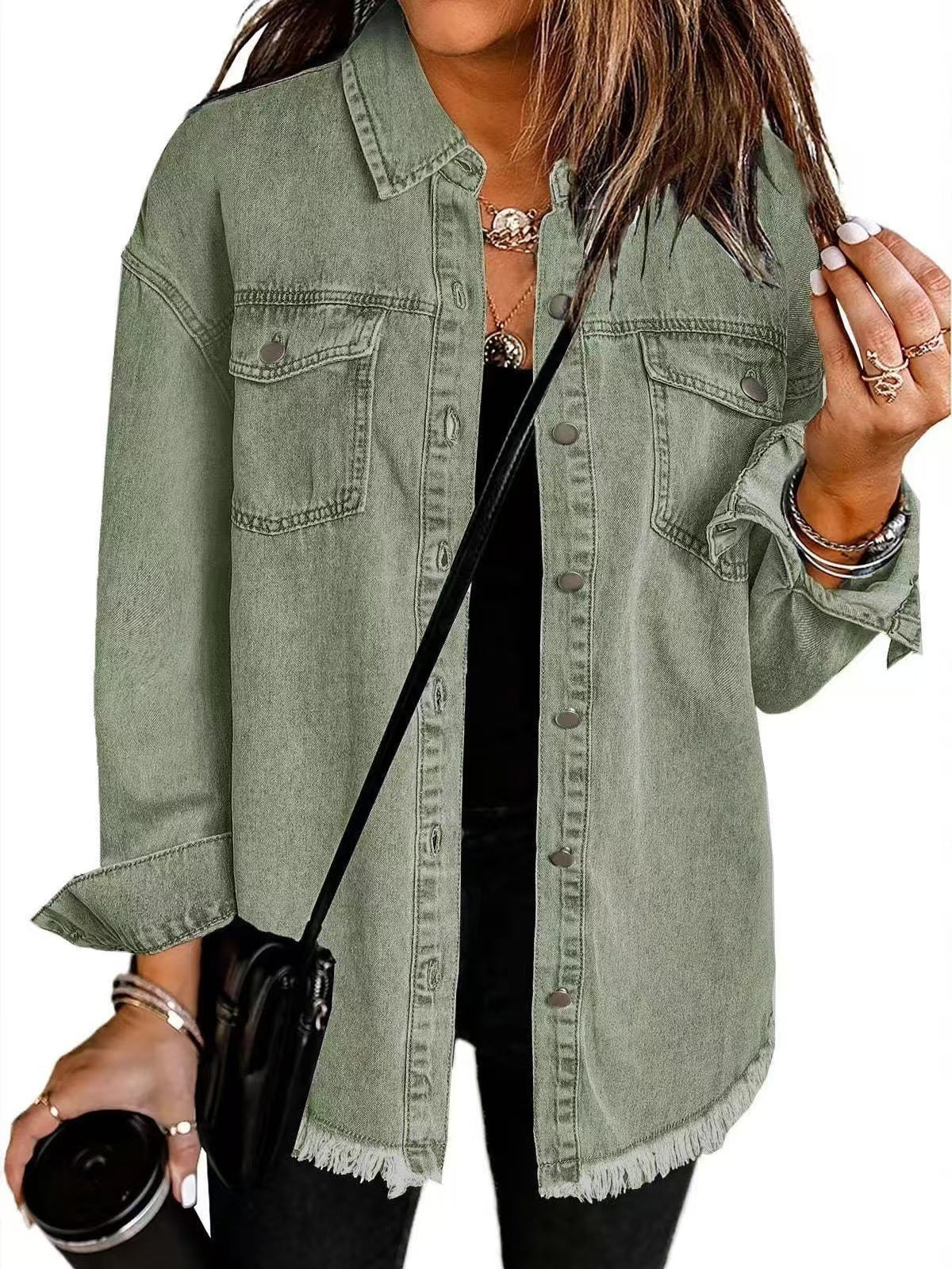 Roxane™ - Klassische Alltags-Jeansjacke - Image 4