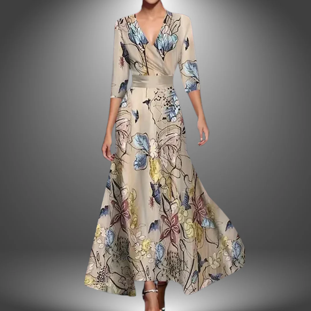 Saffie - Bedrucktes Wickelkleid - Image 3