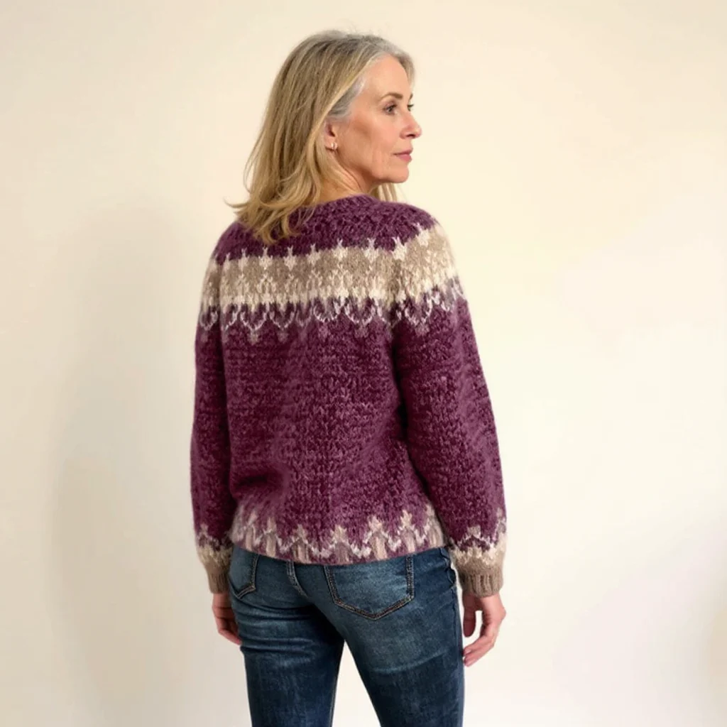 Samantha | Vintage Isländischer Pullover - Image 3