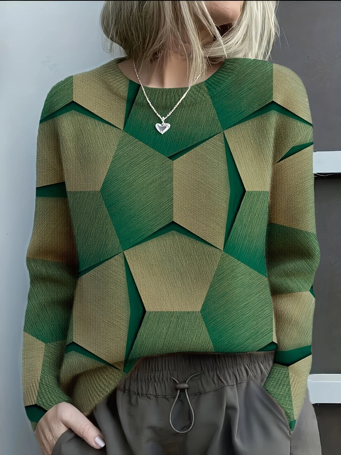 Sanae - Trendy Alltags-Pullover - Image 2