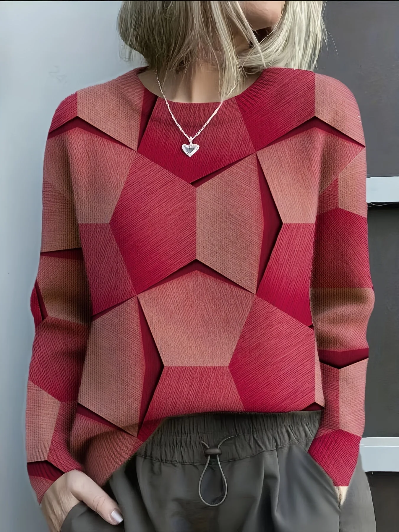 Sanae - Trendy Alltags-Pullover - Image 3