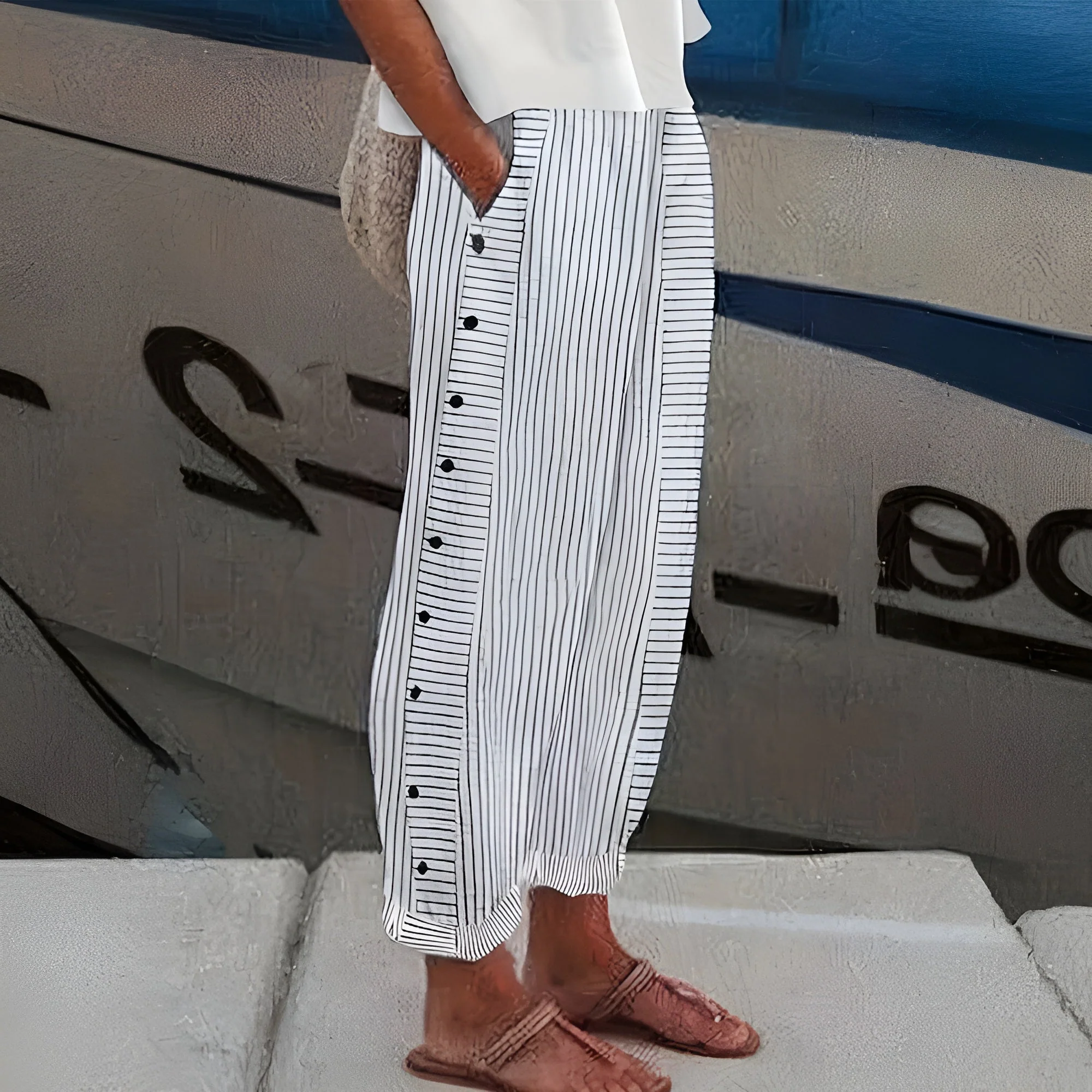 Sara™ - Bequeme Leinenhose - Image 3