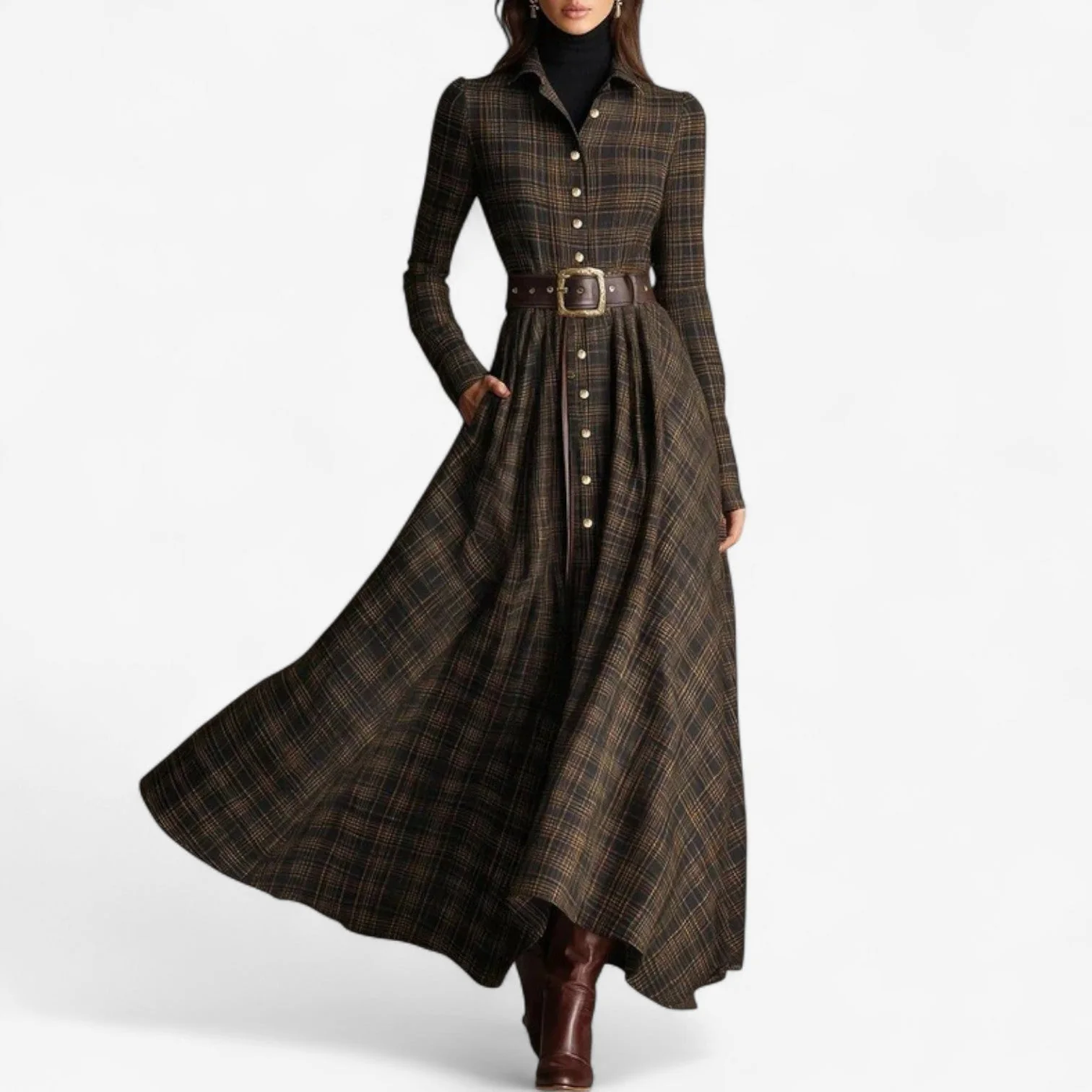 Sarah™ Maxi d'Inspiration Vintage