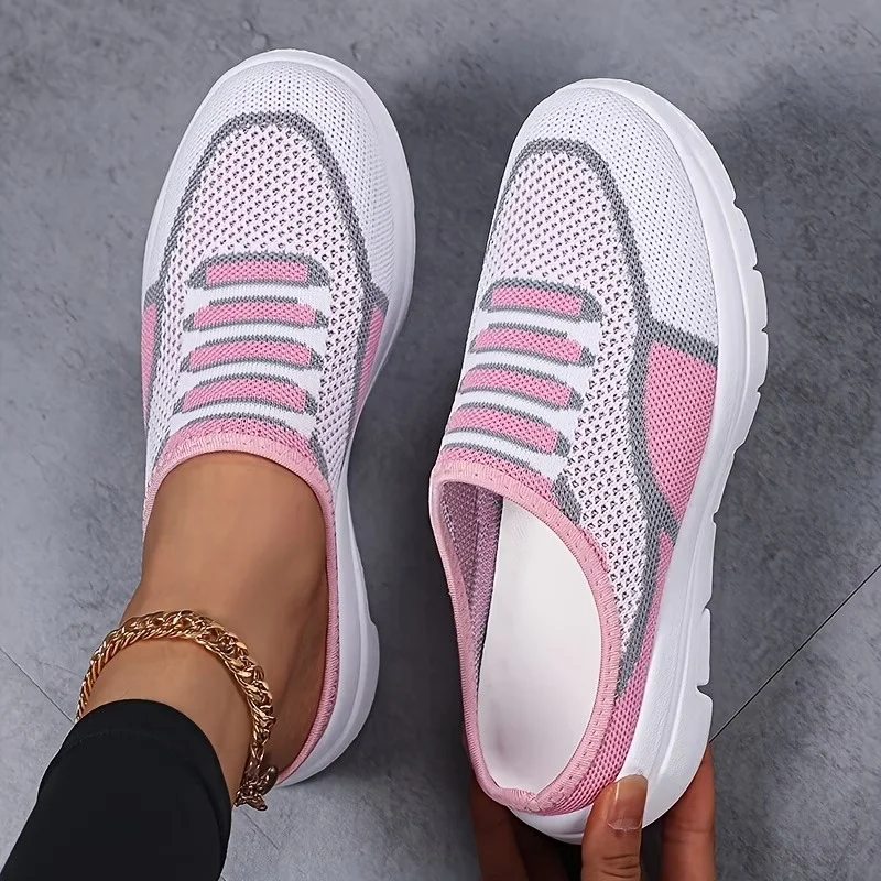 Schicke und atmungsaktive Damen Slip-On Mesh Sneakers