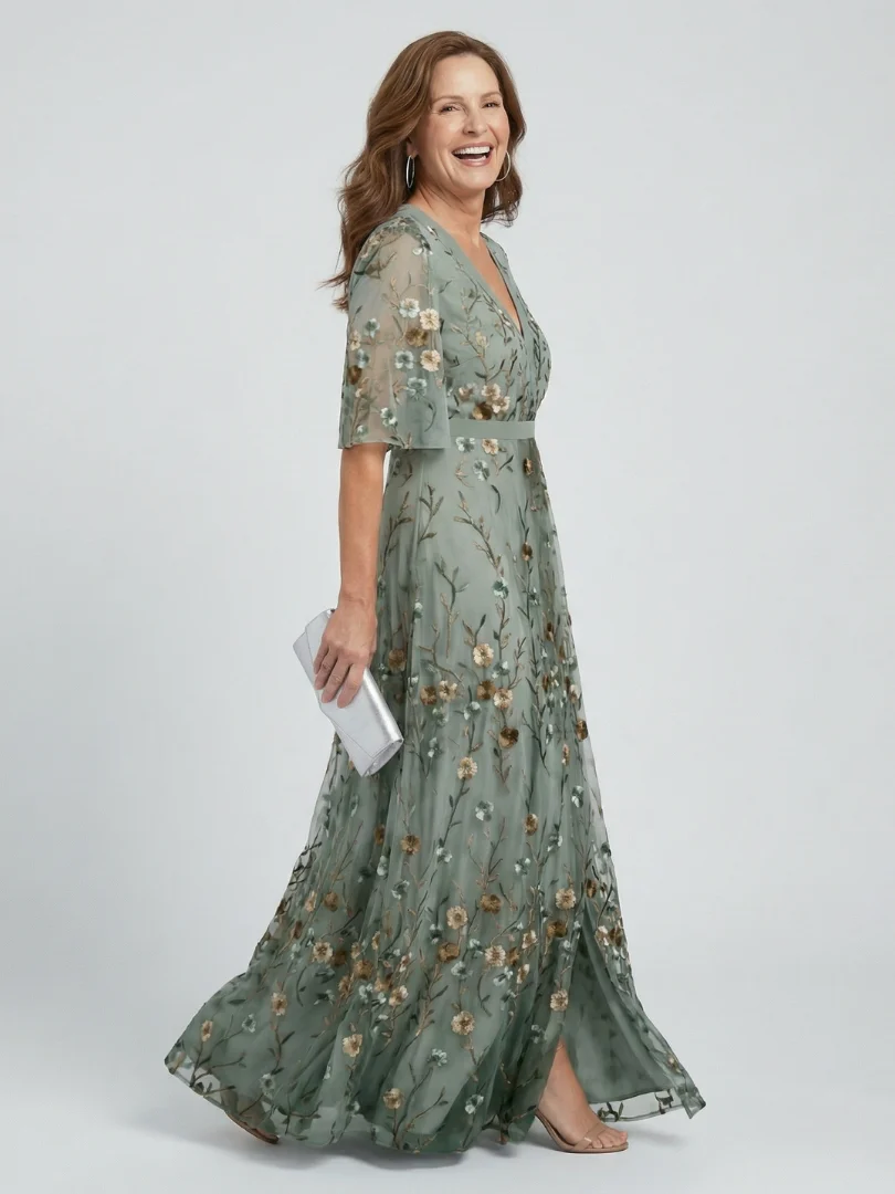 Selora | Halter Bloom Flow Maxi Kleid - Image 2