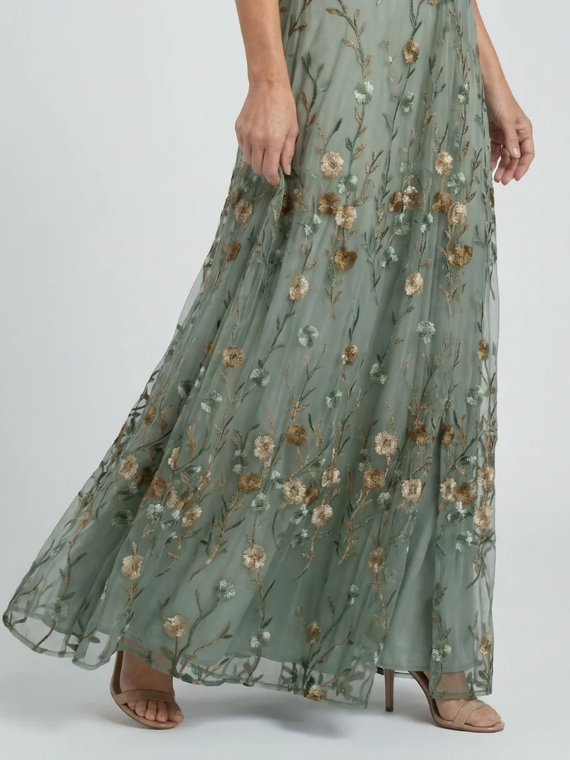 Selora | Halter Bloom Flow Maxi Kleid - Image 3