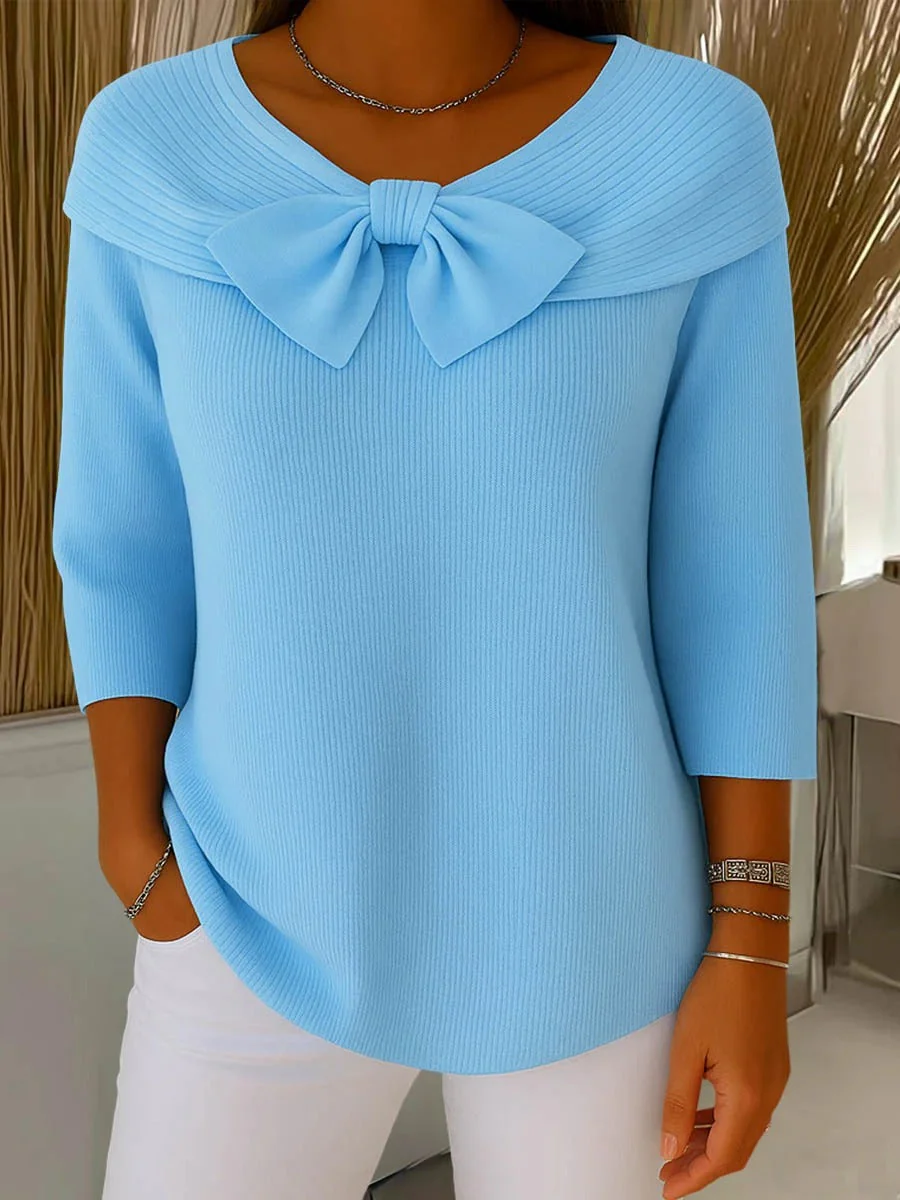 Serena™ - Damenpullover mit Schleife
