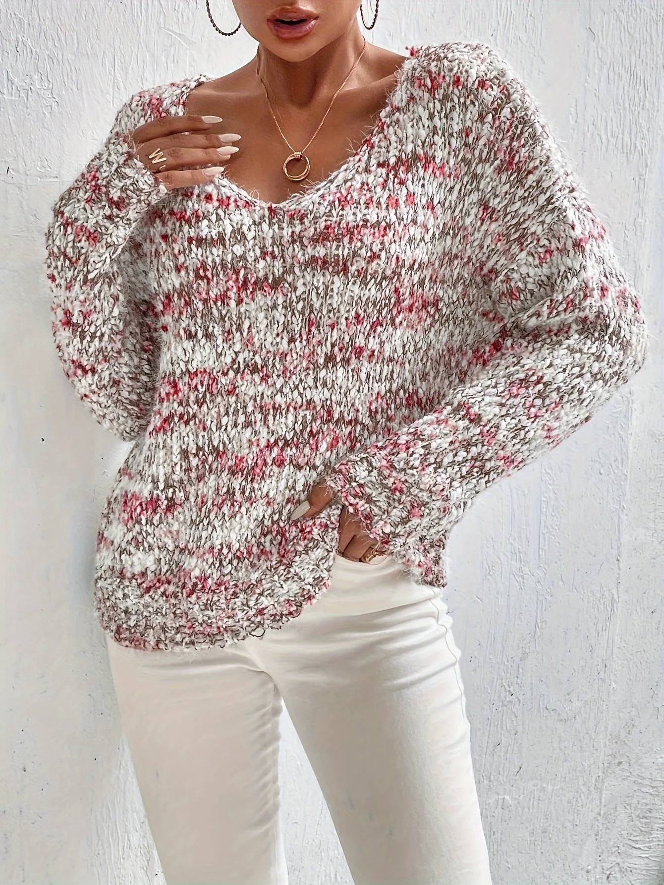 Serina™ - Lässiger Pullover mit langen Ärmeln