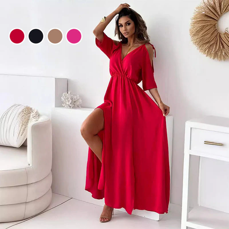 Sienna | Elegantes Kleid mit Seitenschlitz