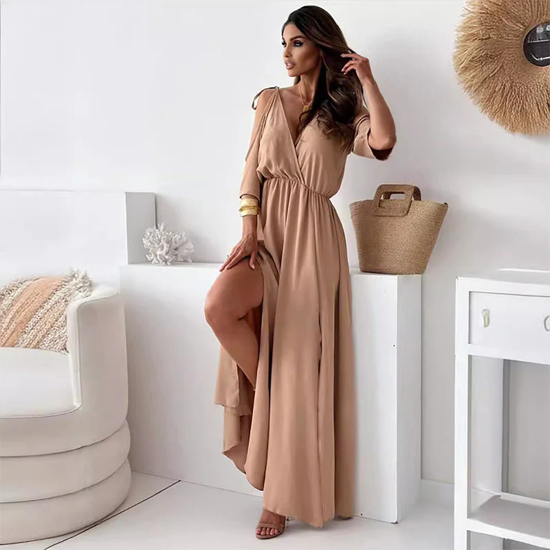 Sienna | Elegantes Kleid mit Seitenschlitz - Image 7