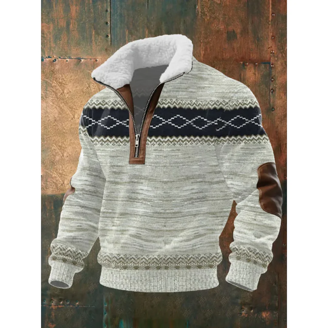 SILVORO | Fleece-Pullover mit hohem Kragen - Image 10