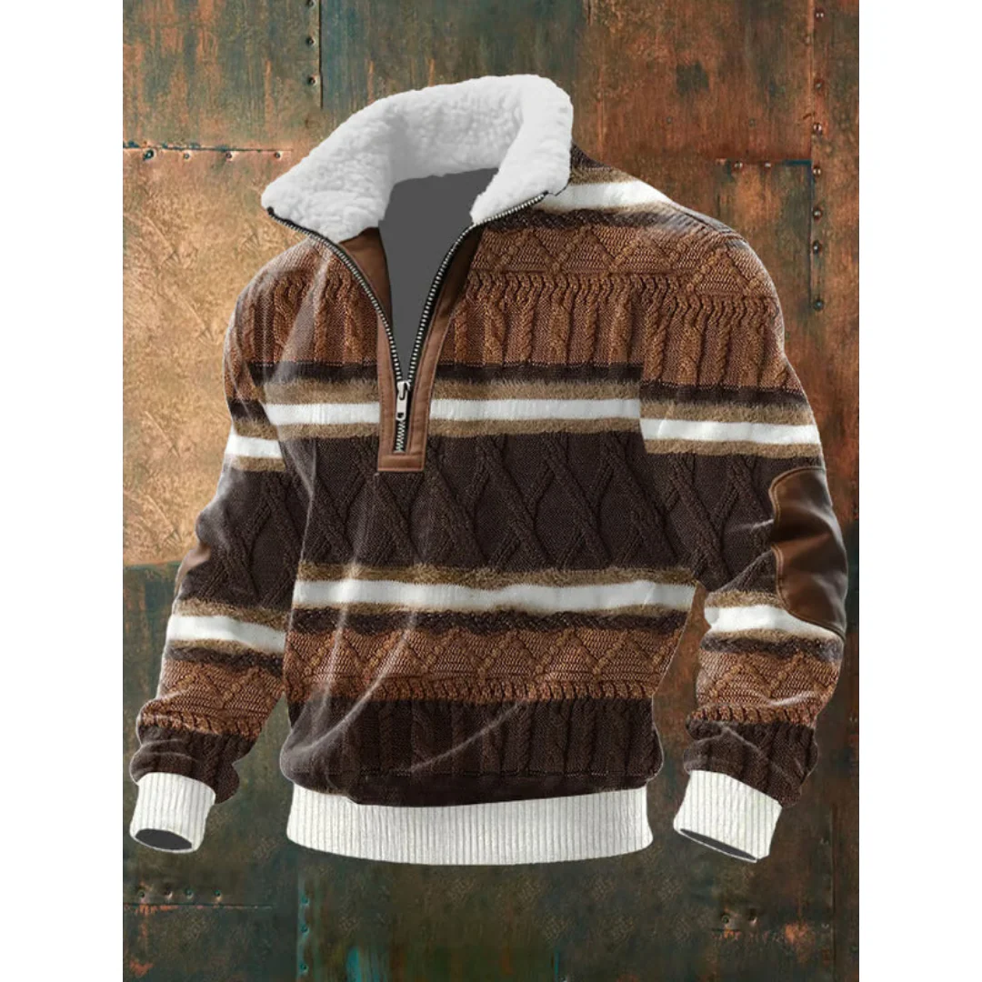 SILVORO | Fleece-Pullover mit hohem Kragen - Image 15