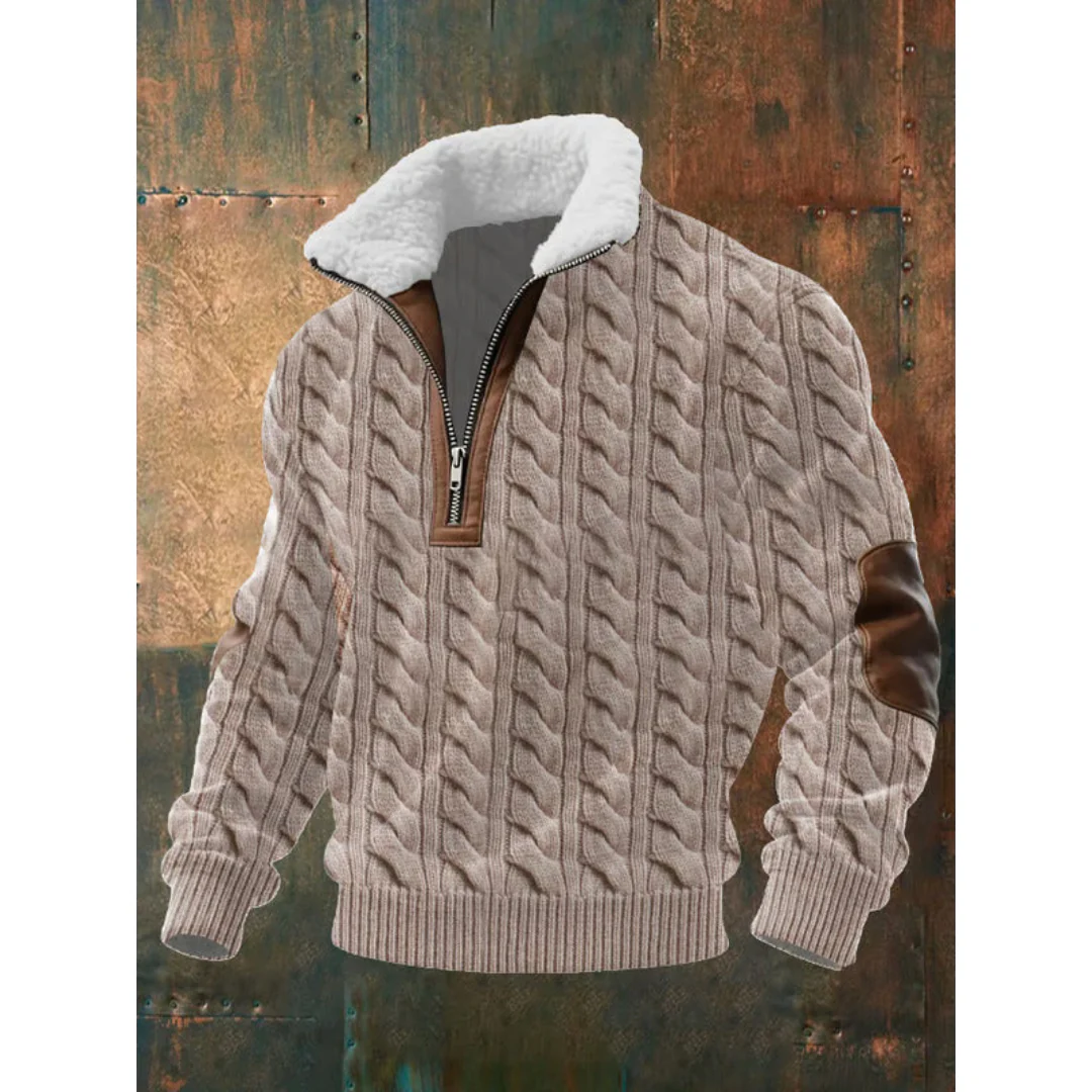 SILVORO | Fleece-Pullover mit hohem Kragen - Image 24