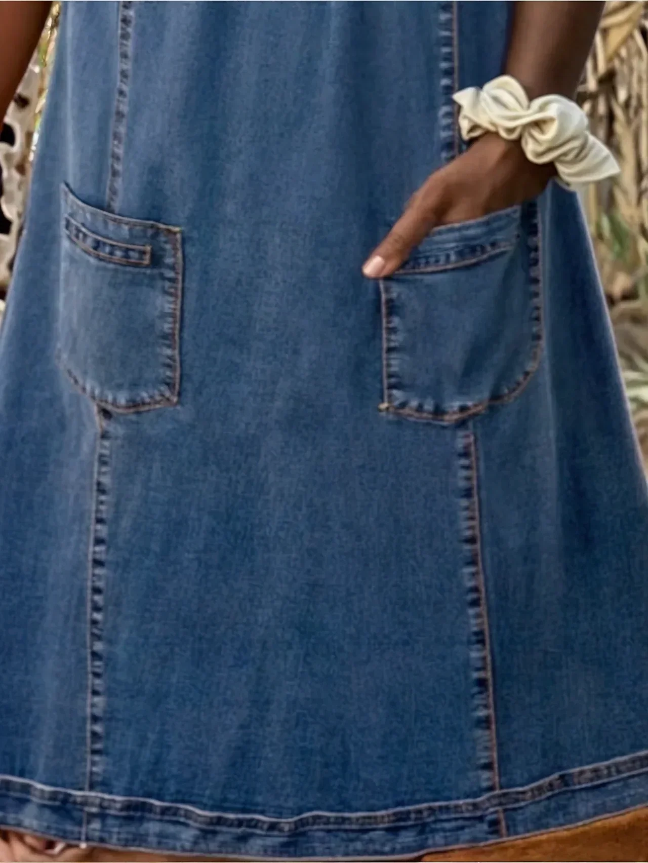Sofia™ - Weiches Denim-Kleid - Image 5