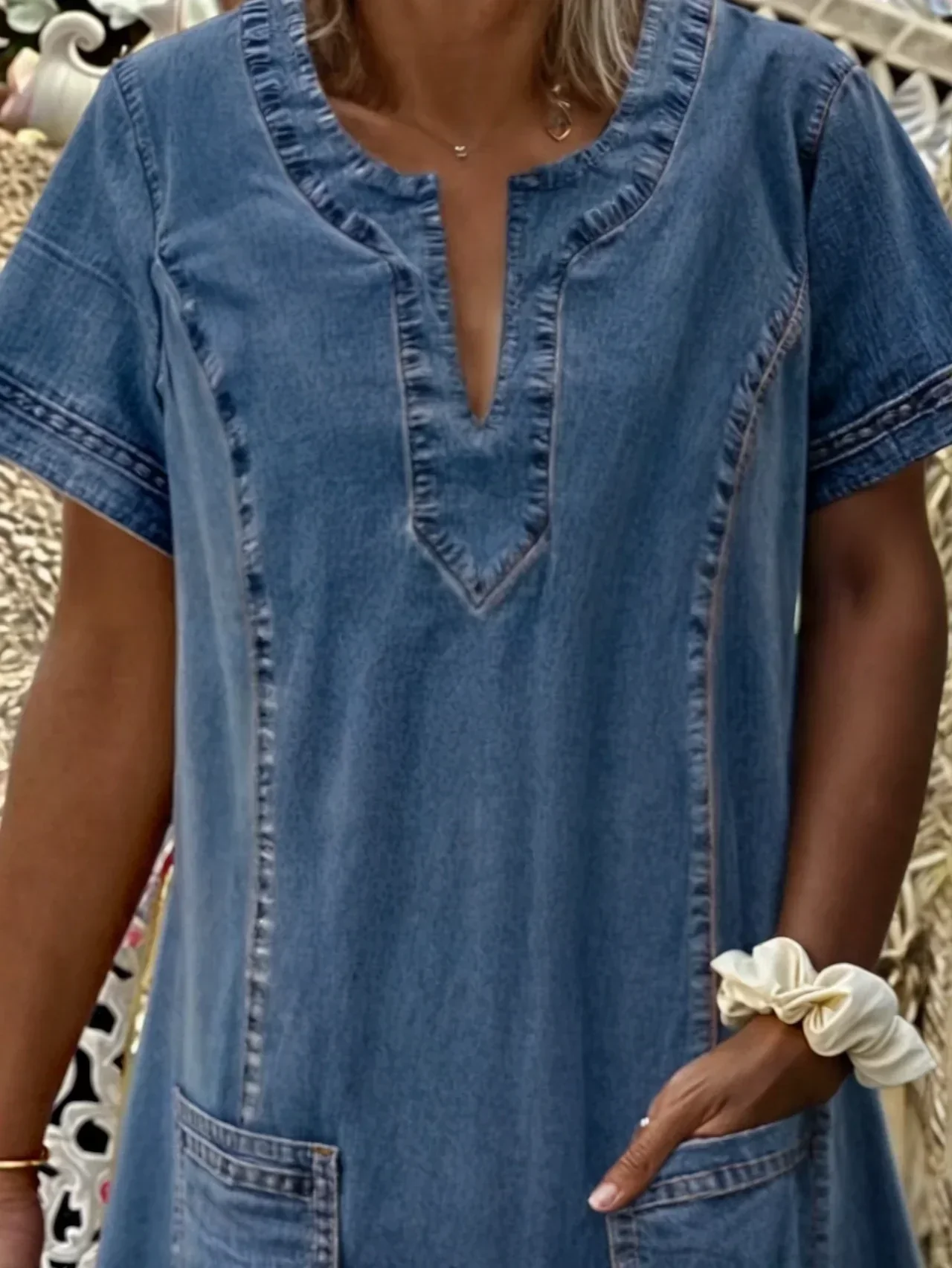 Sofia™ - Weiches Denim-Kleid - Image 7