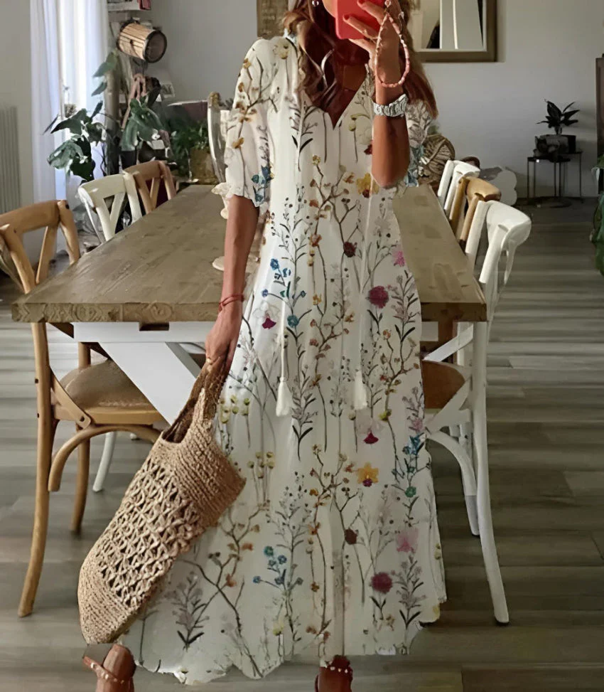 Sophia - Boho Vintage Sommerkleid - Image 7