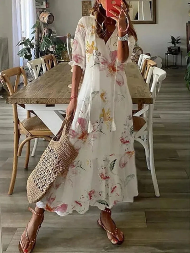 Sophia - Boho Vintage Sommerkleid - Image 8