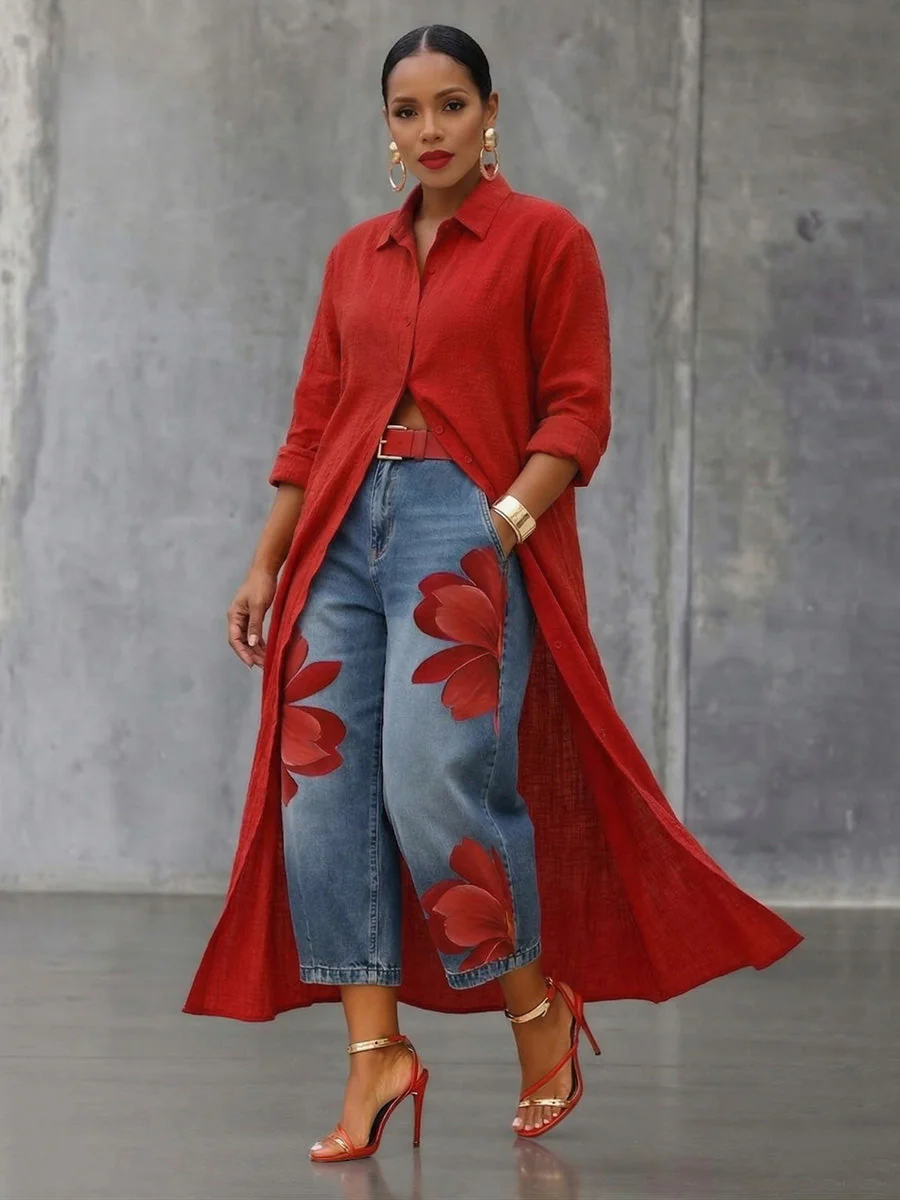 Sophia - Elegante Blumenhose - Image 8