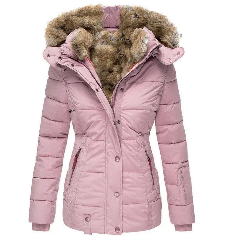 Stefanie™ - Warmer Wintermantel mit Fellfutter - Image 6
