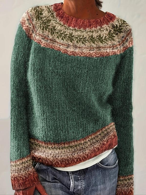 Susan™ - Schicker Ethno-Pullover Strickmode - Image 3