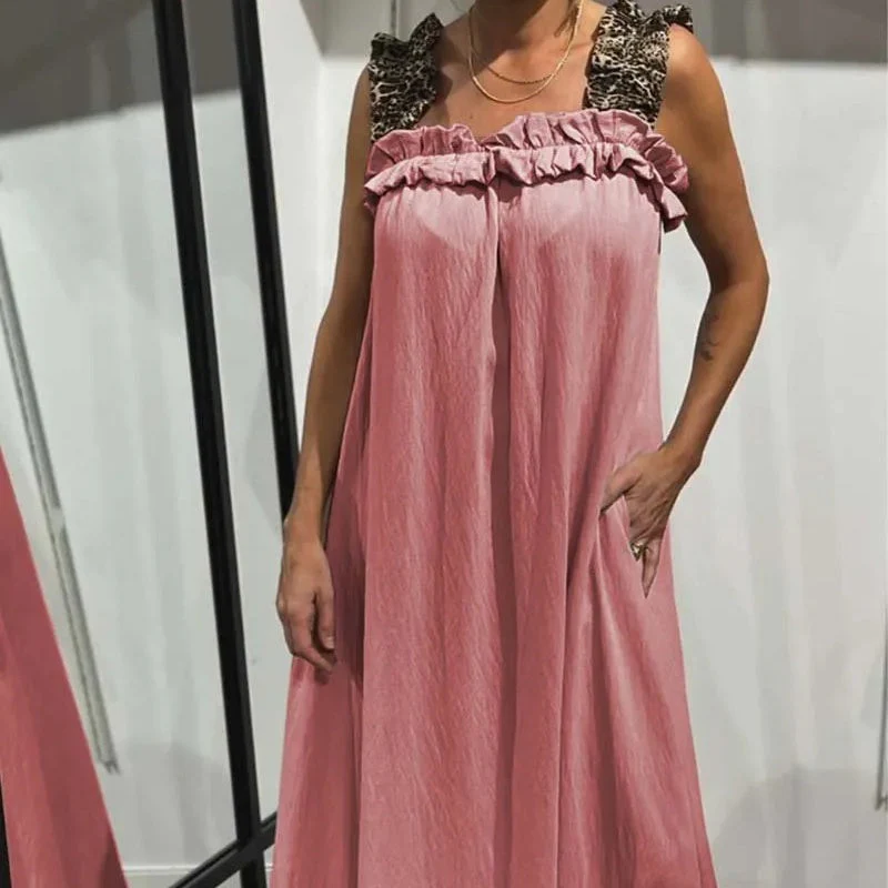 Tabea | Lässiges ärmelloses Kleid mit Taschen - Image 4