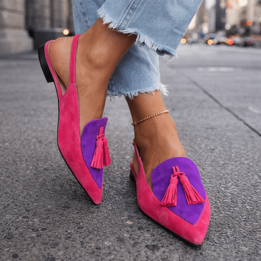 Tassel Akzentierte Strappy Lorena Sandalen - Image 2