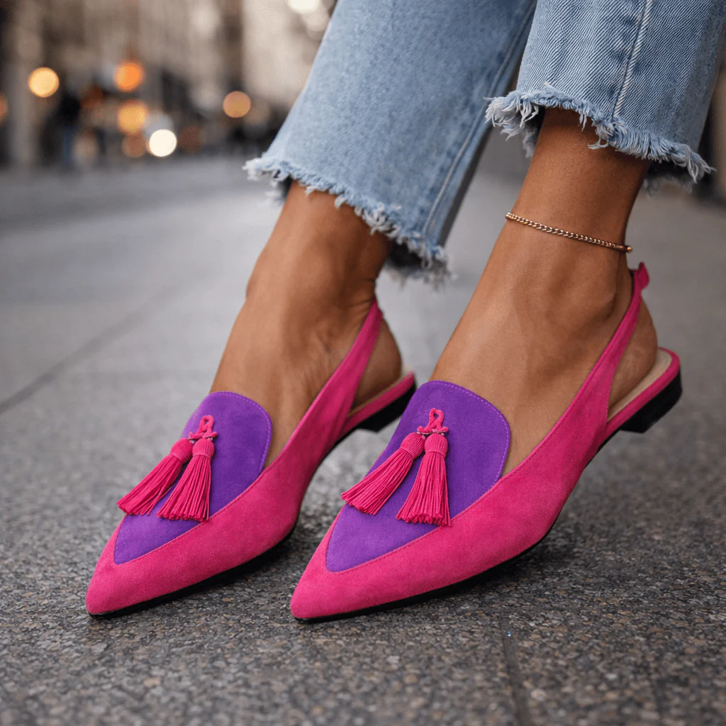 Tassel Akzentierte Strappy Lorena Sandalen - Image 3