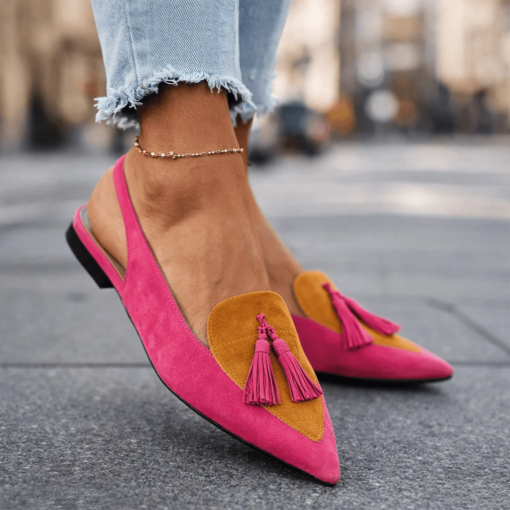 Tassel Akzentierte Strappy Lorena Sandalen - Image 4