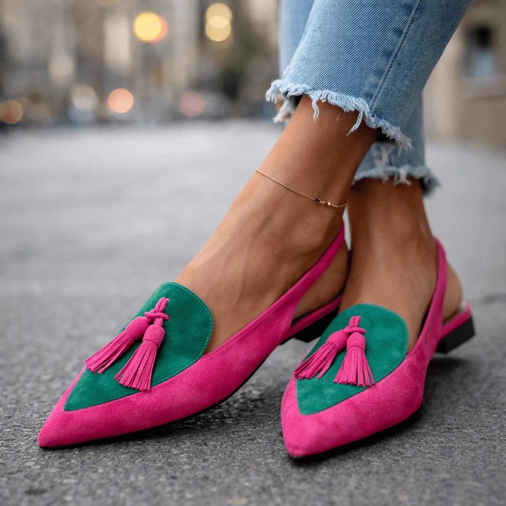 Tassel Akzentierte Strappy Lorena Sandalen - Image 8