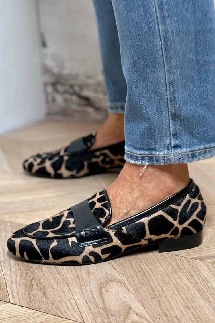 TIERDRUCK LOAFER MIT ELEGANTEN DETAILS - Image 3