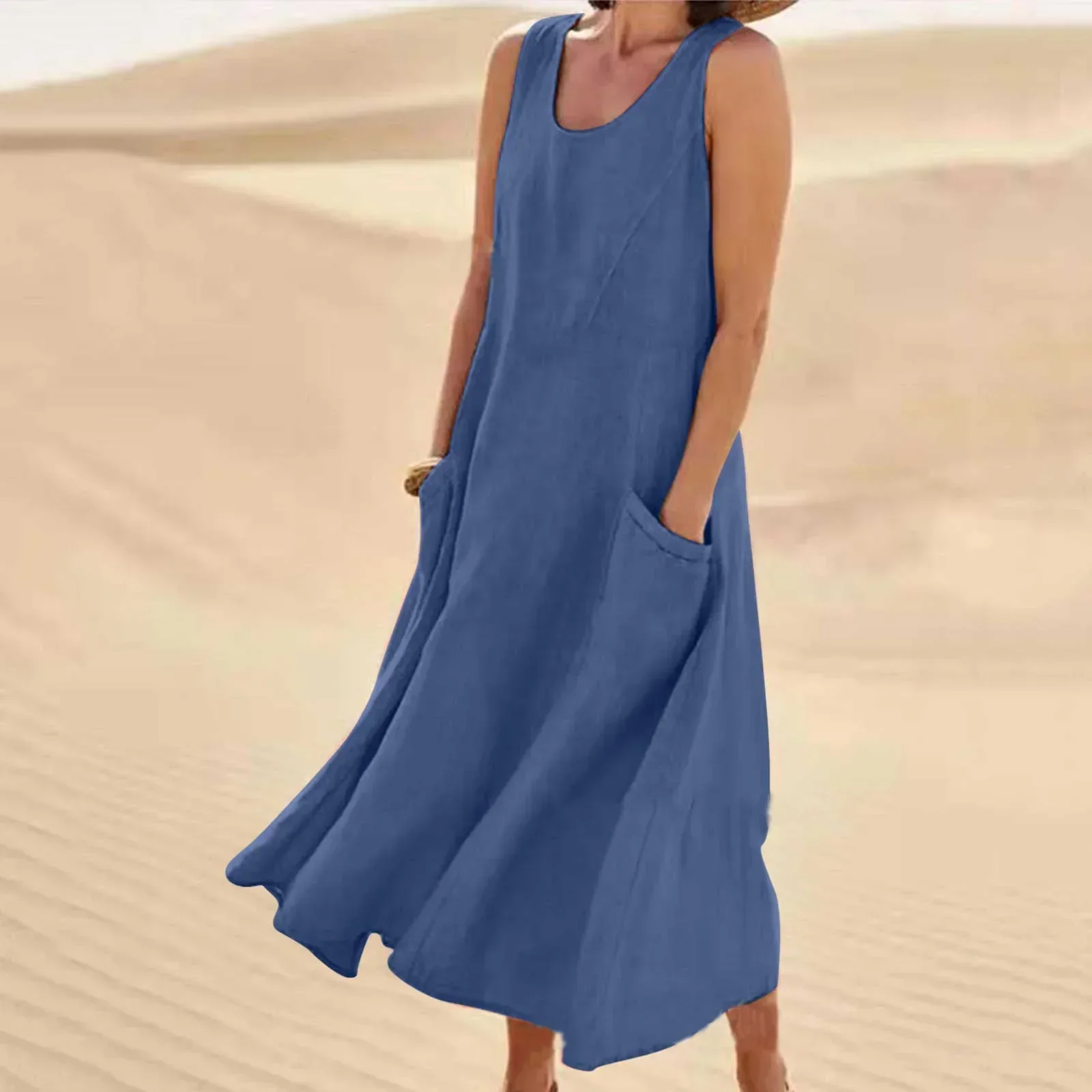 Tina™ - Sommer Leinenkleid - Image 4