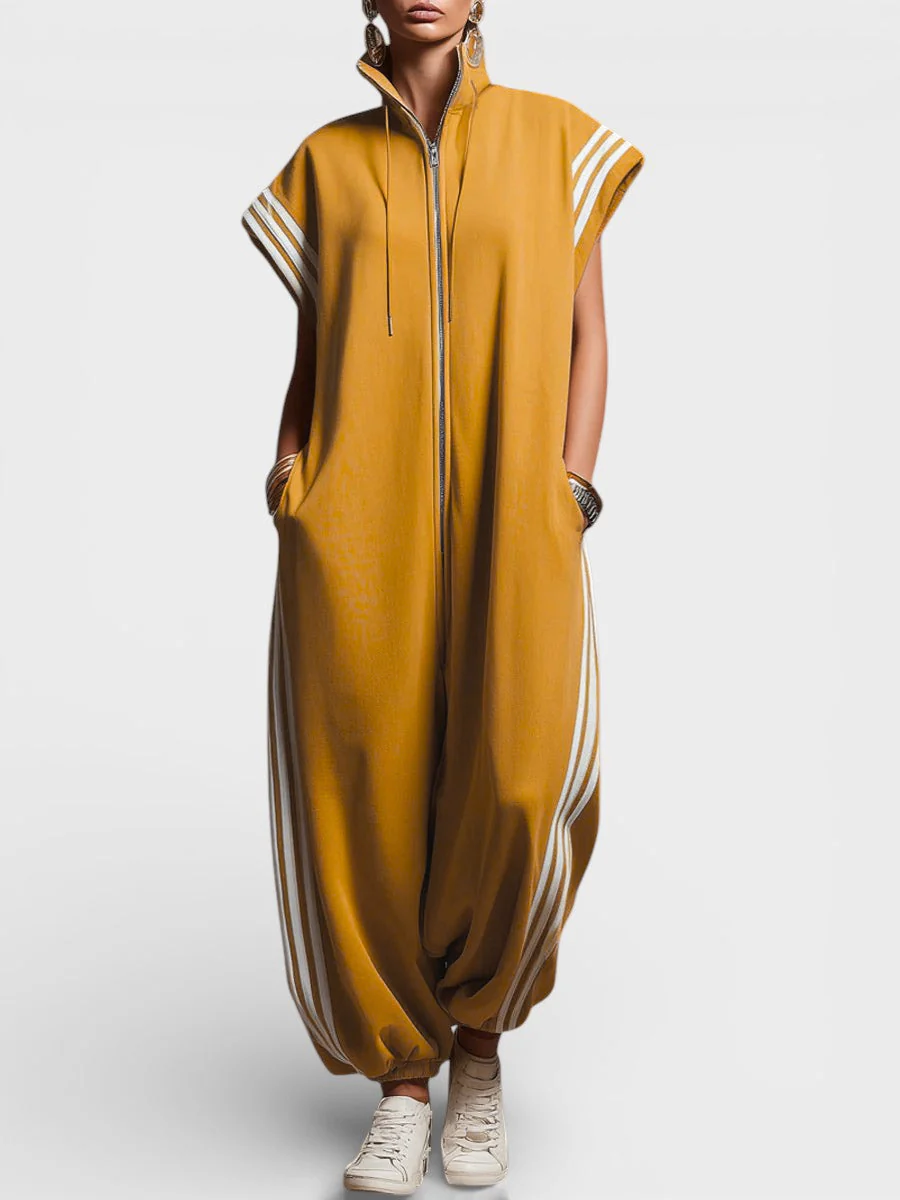 Valentina | Jumpsuit mit Reißverschluss am Hals - Image 5