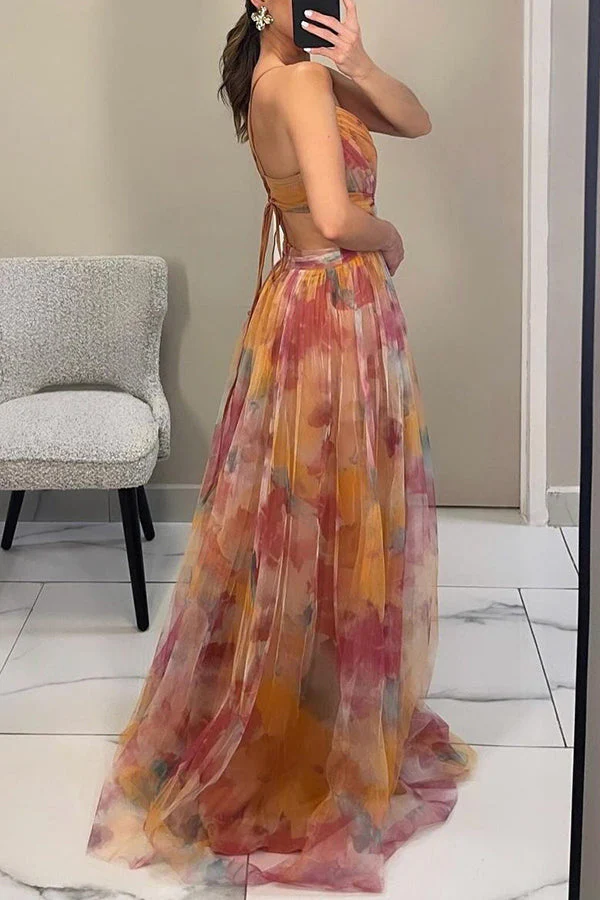Valerie™ - Elegantes Florales Maxikleid - Image 4