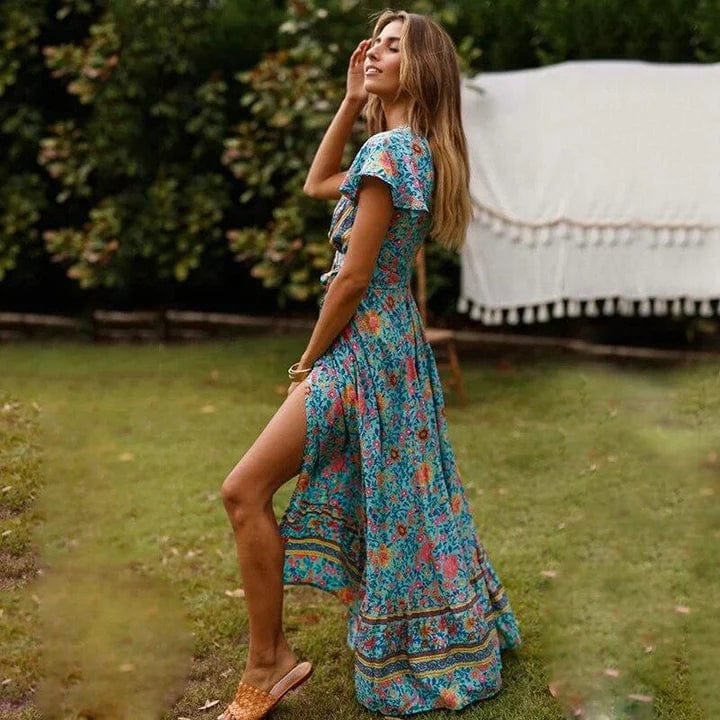 Veronica™ - Maxi Kleid Mit Hohem Schlitz - Image 4