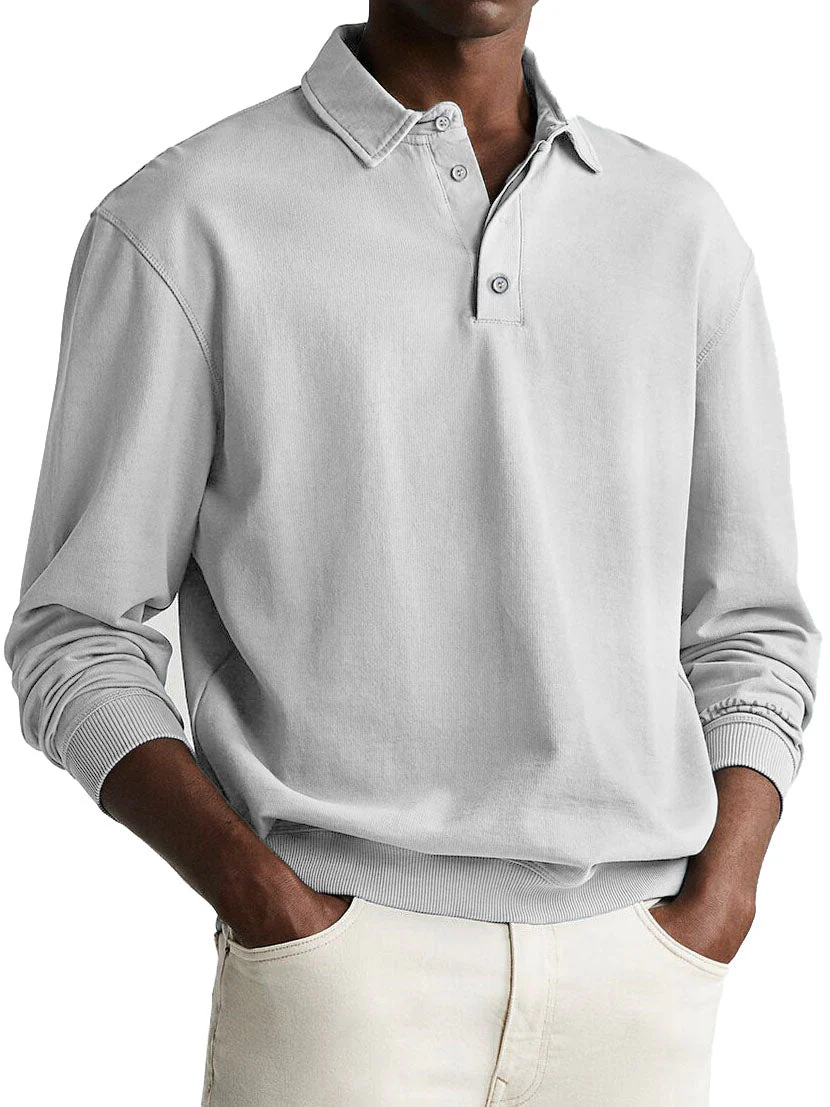 Victor™ - Herren Vintage Polo - Image 4