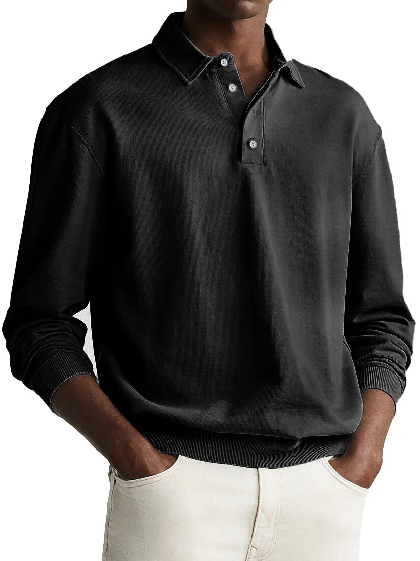Victor™ - Herren Vintage Polo - Image 5