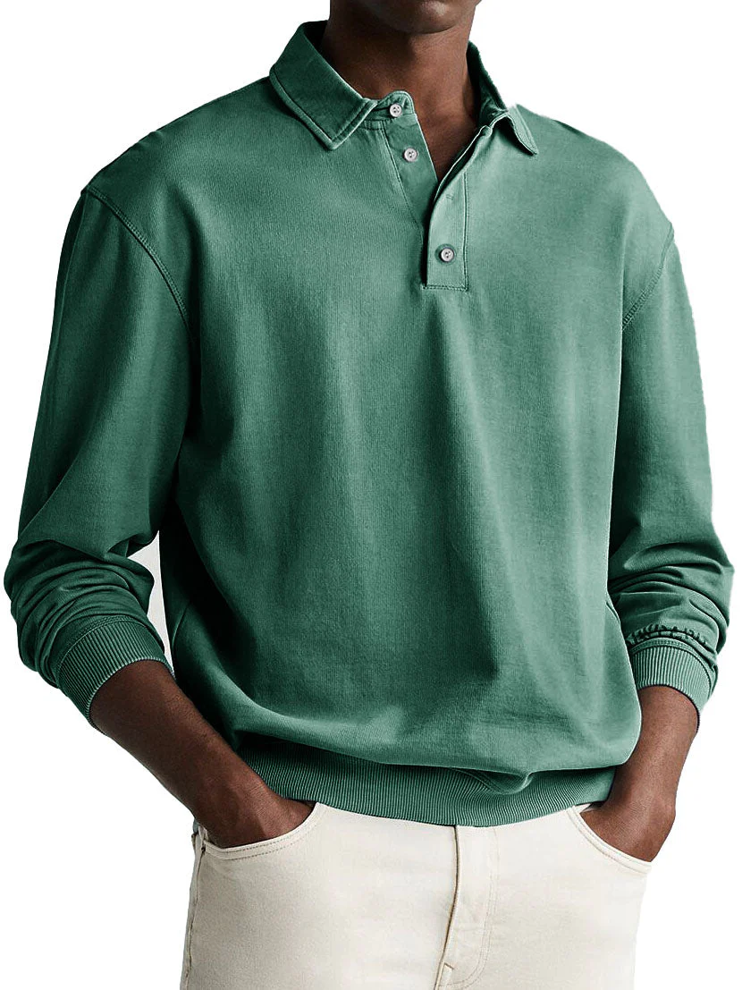 Victor™ - Herren Vintage Polo - Image 6