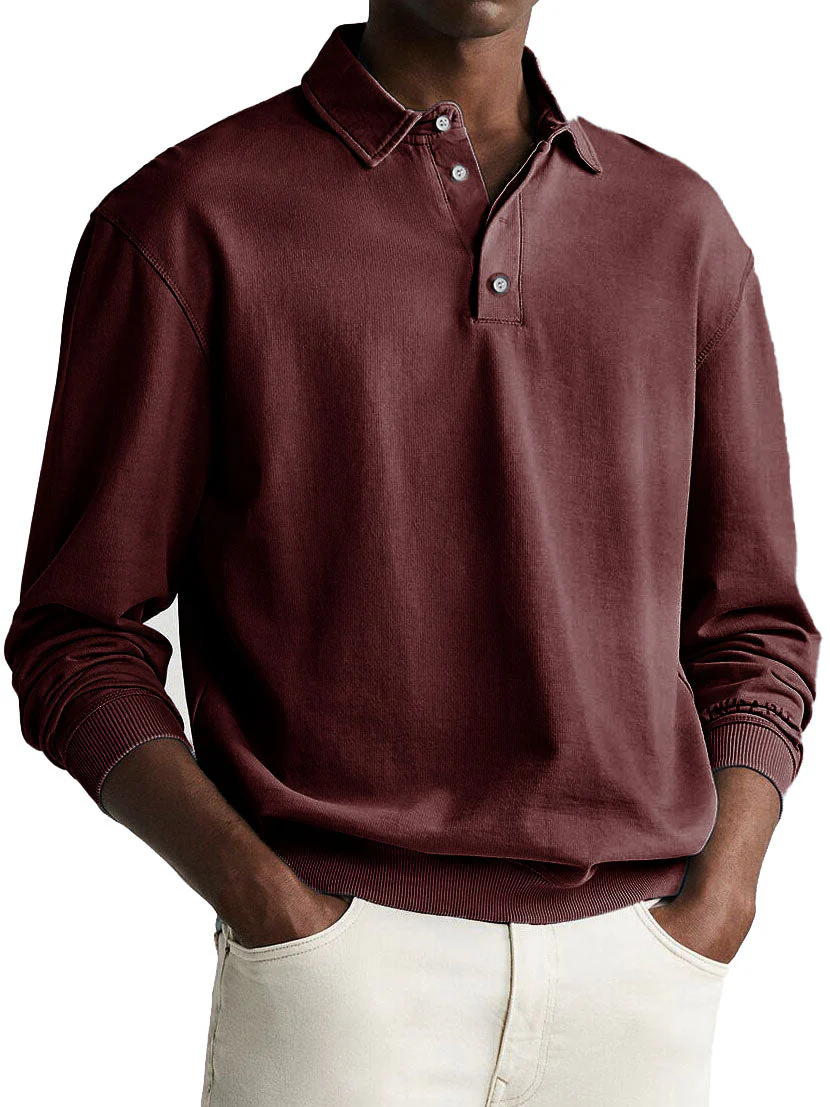 Victor™ - Herren Vintage Polo - Image 8
