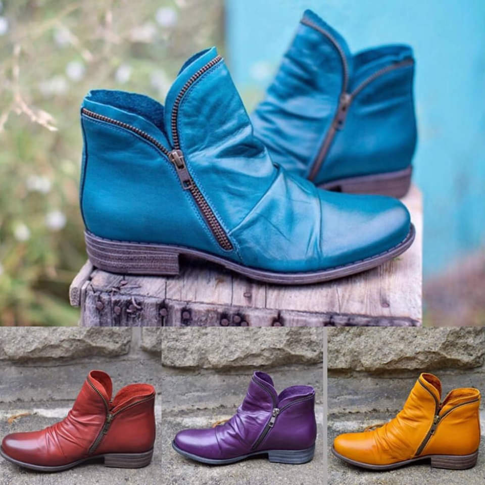 Victoria™ – Lederstiefel mit praktischem Reißverschluss - Image 9