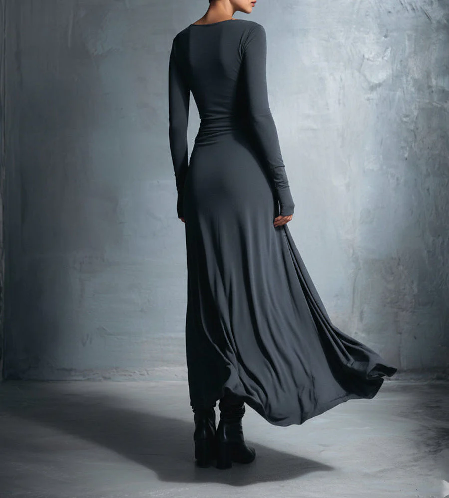 Vittoria ❘ Maxikleid mit seitlichem Knoten - Image 8