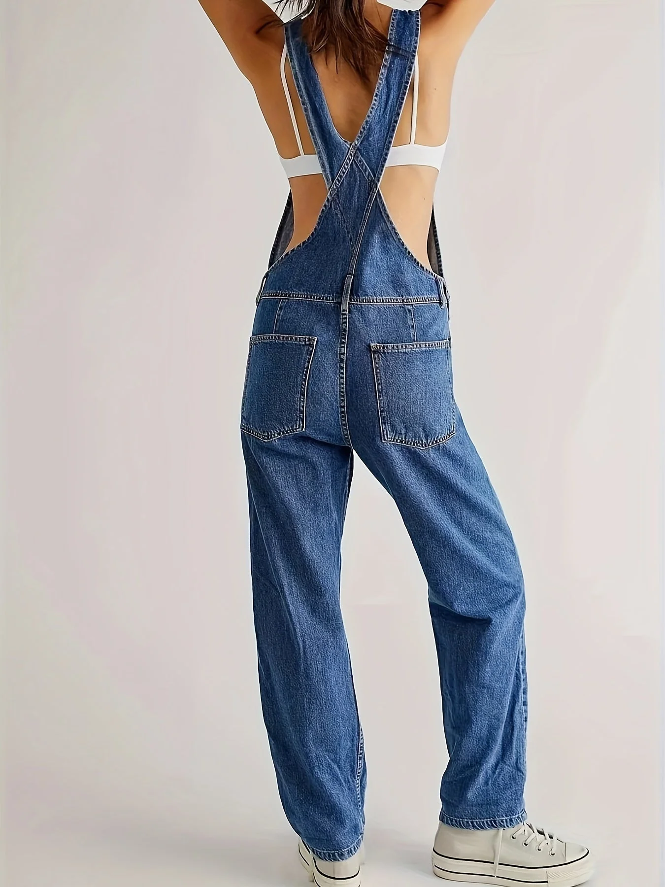 Wendy™ - Trendige Denim-Latzhose - Image 6