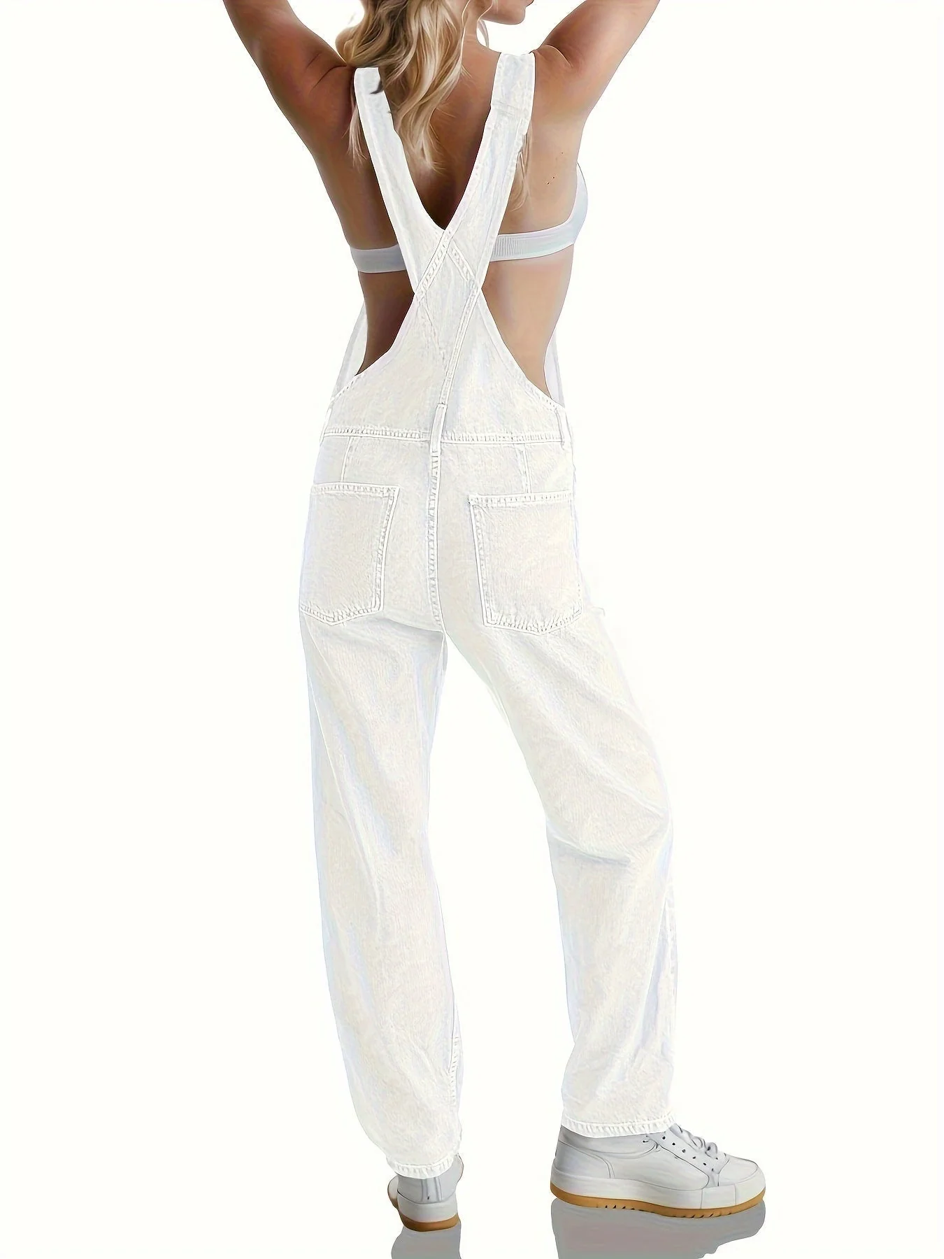 Wendy™ - Trendige Denim-Latzhose - Image 8