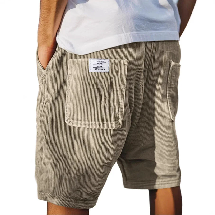 Xavier | Anspruchsvolle Texturierte Maßgeschneiderte Shorts - Image 2