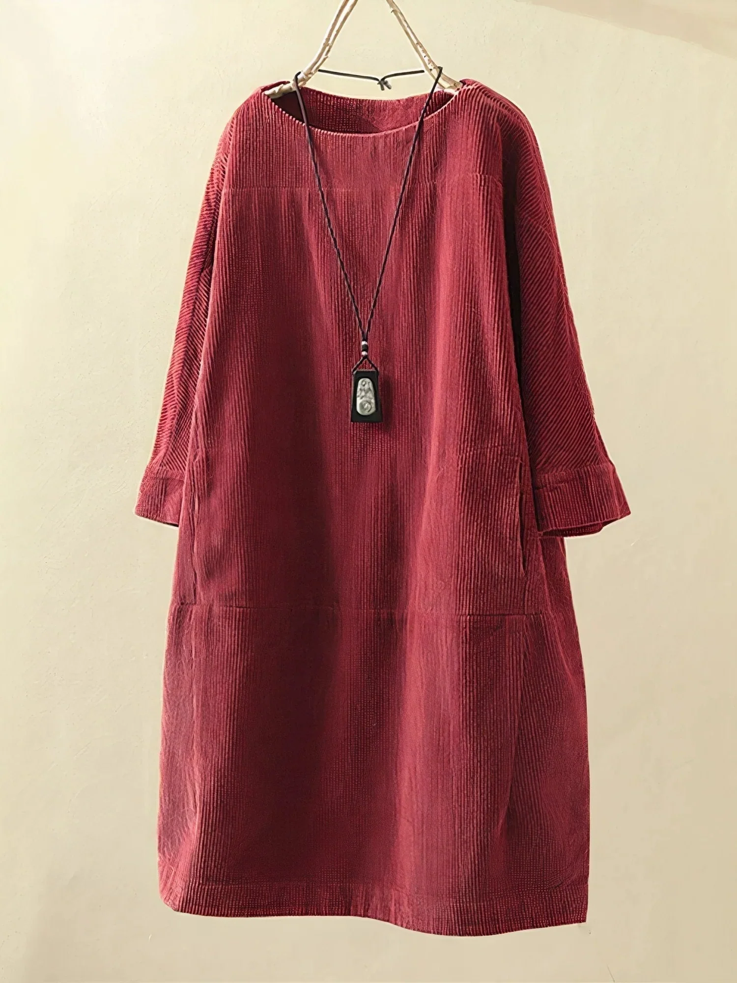 Zophie™ - Entspanntes Vintage-Cordkleid - Image 3