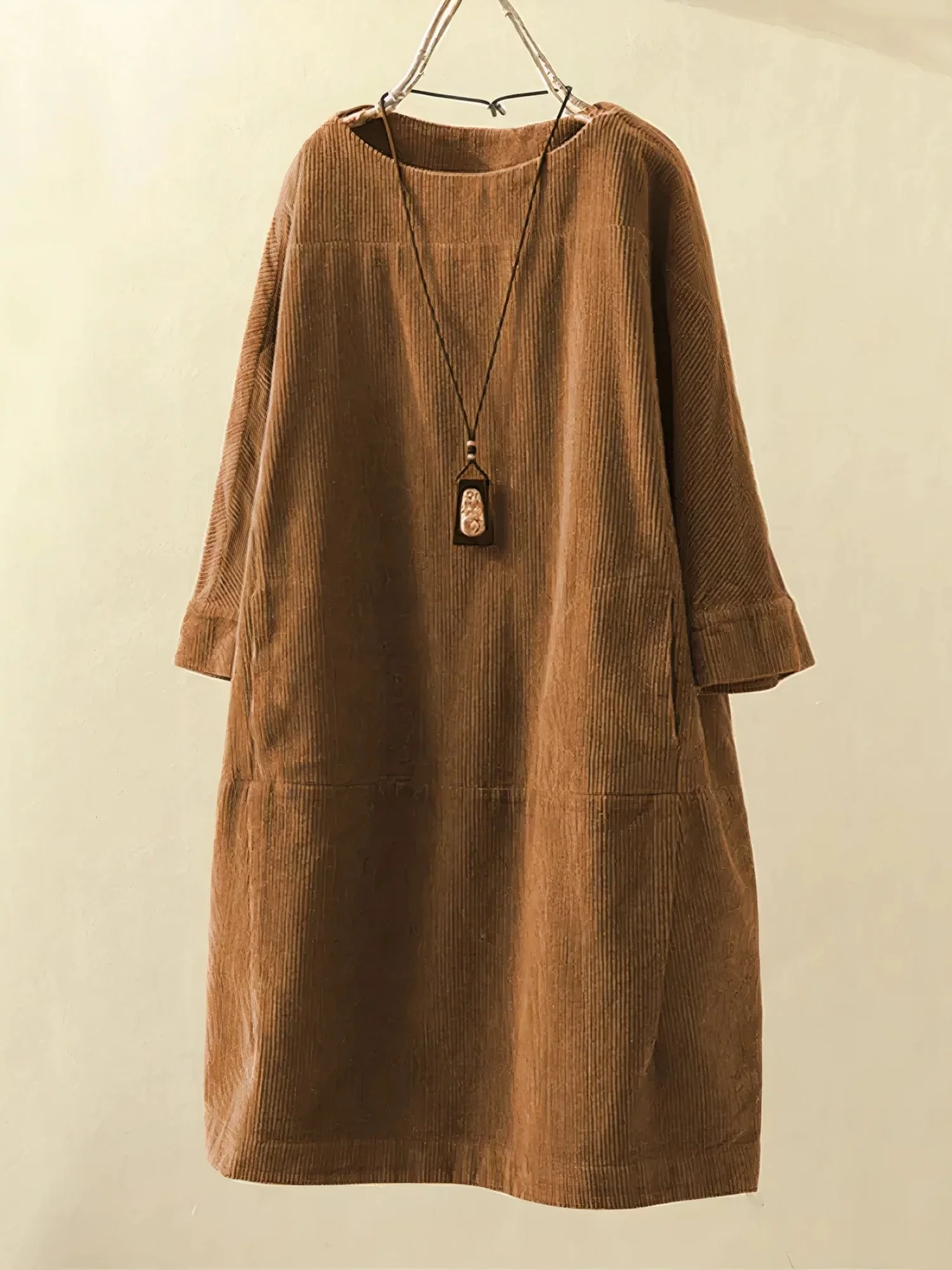 Zophie™ - Entspanntes Vintage-Cordkleid - Image 4