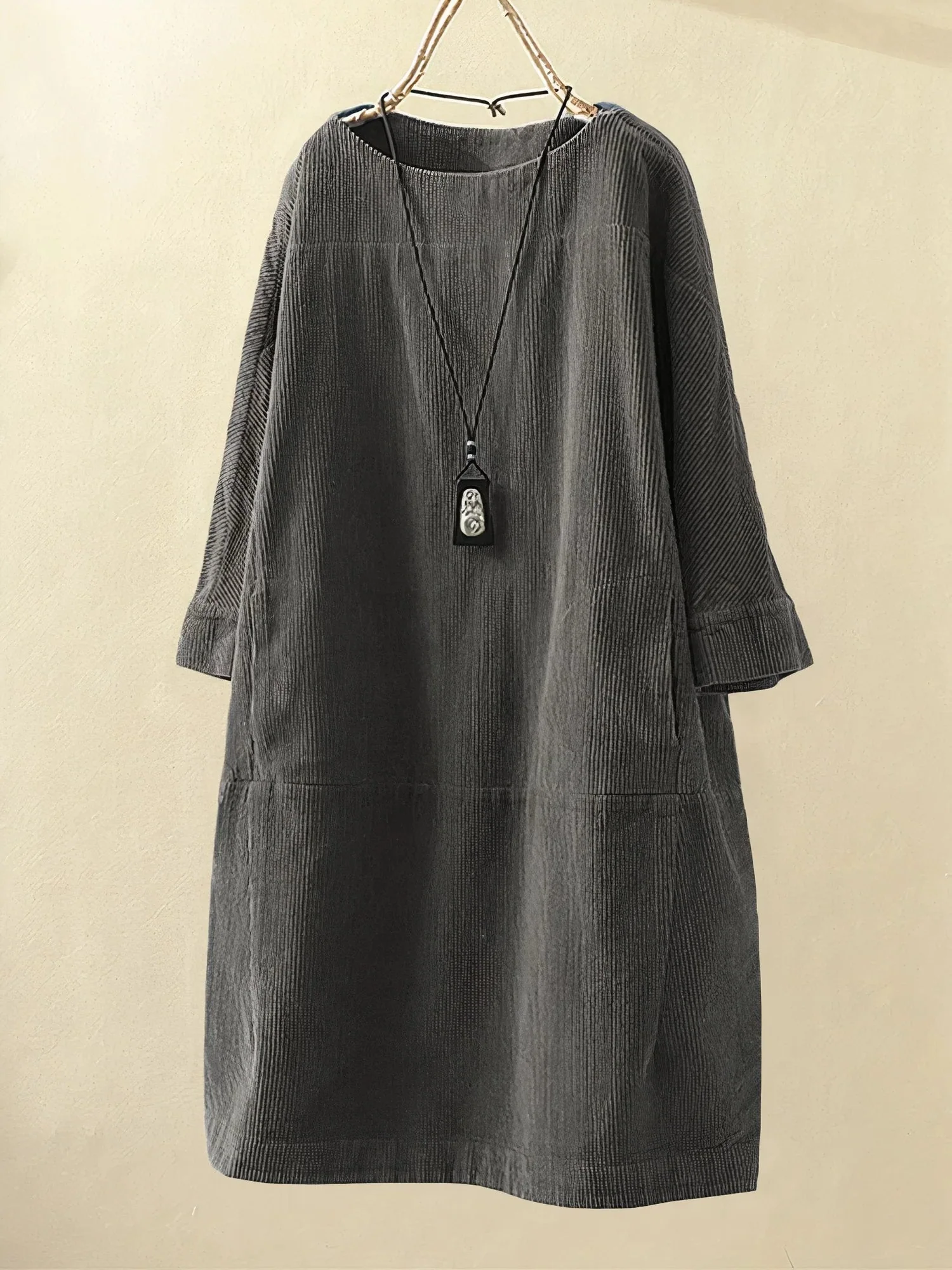 Zophie™ - Entspanntes Vintage-Cordkleid - Image 5